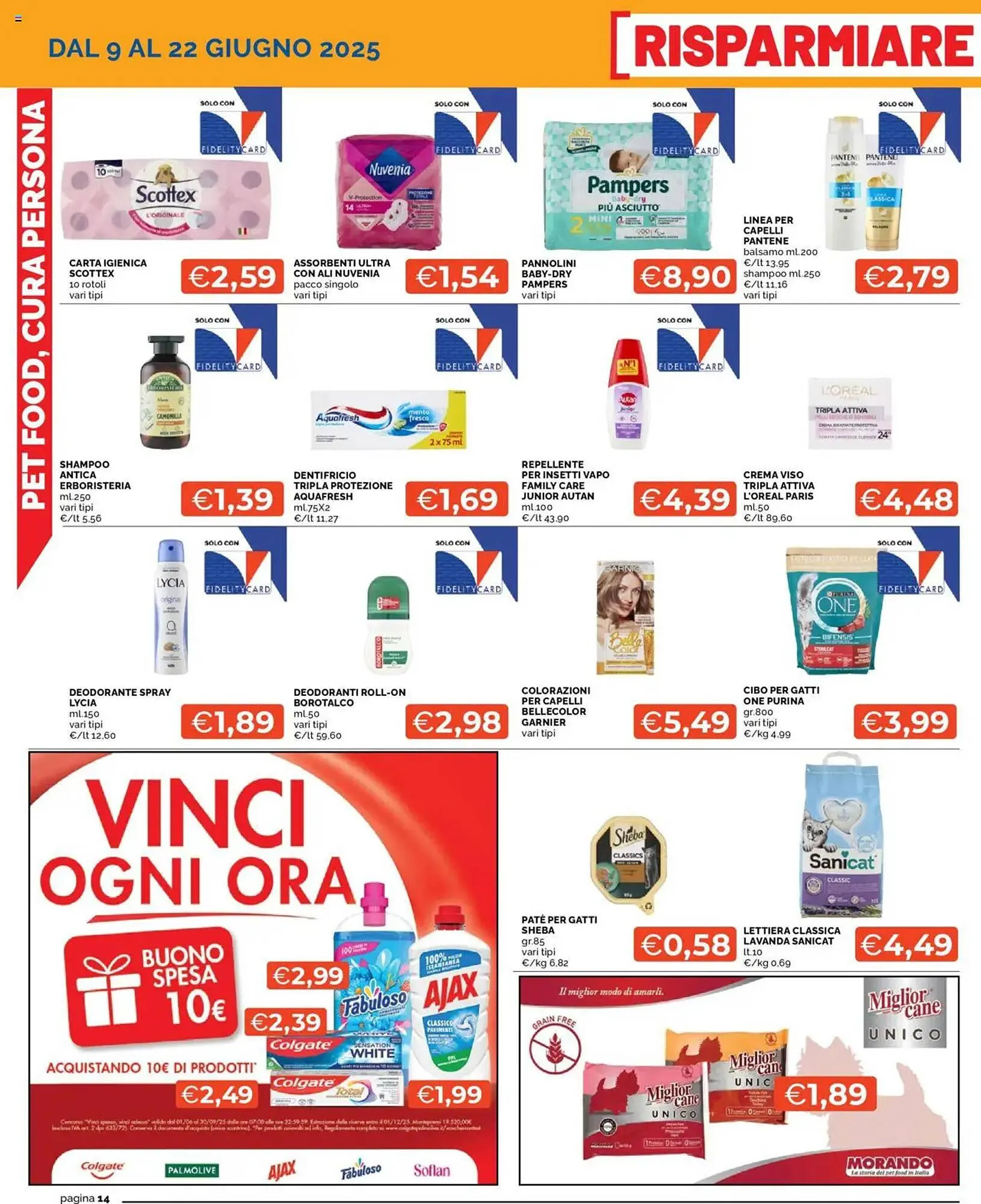 Volantino Mercatò da 9 giugno a 22 giugno di 2025 - Pagina del volantino 14