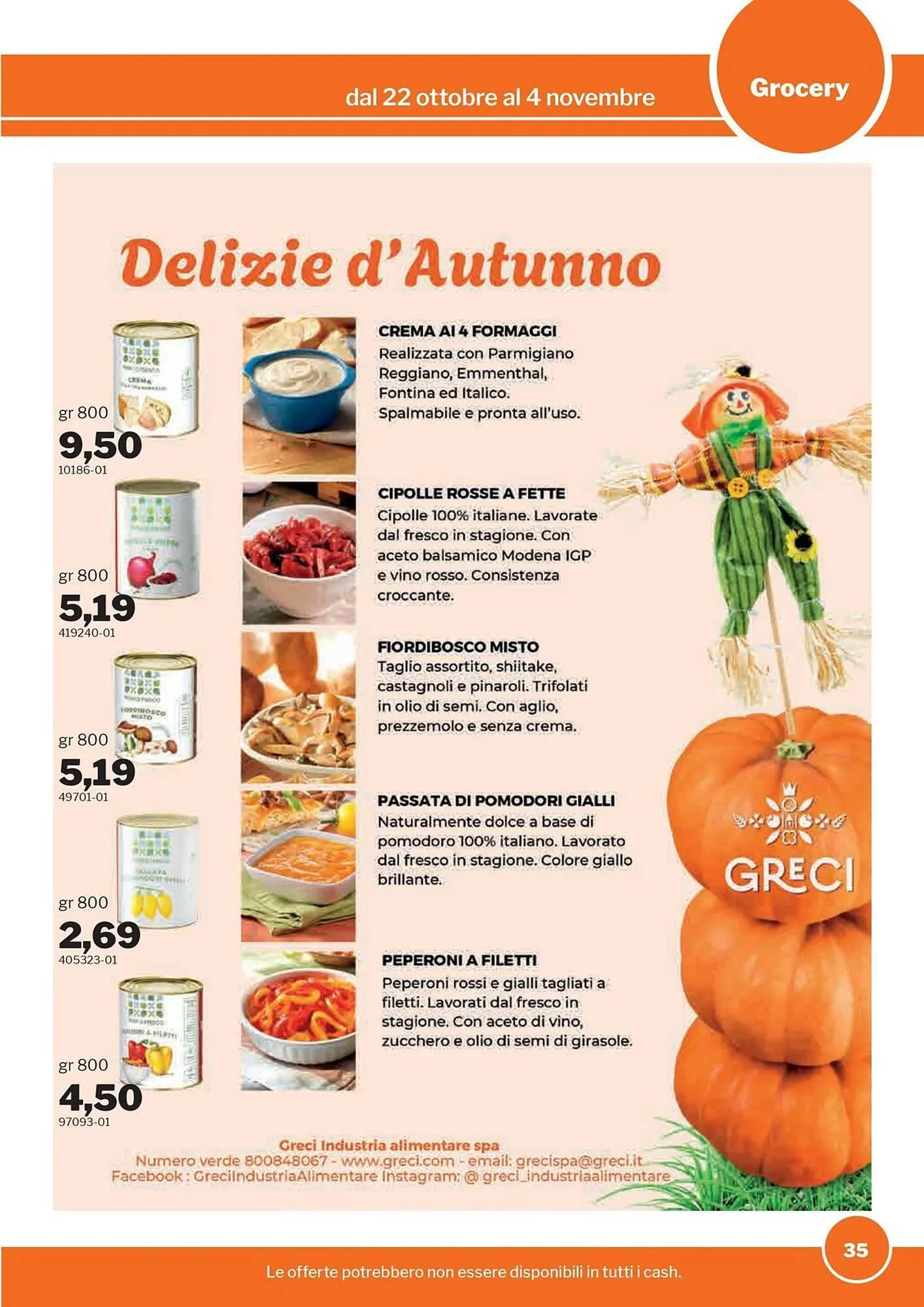 Volantino GrosMarket da 22 ottobre a 4 novembre di 2025 - Pagina del volantino 35