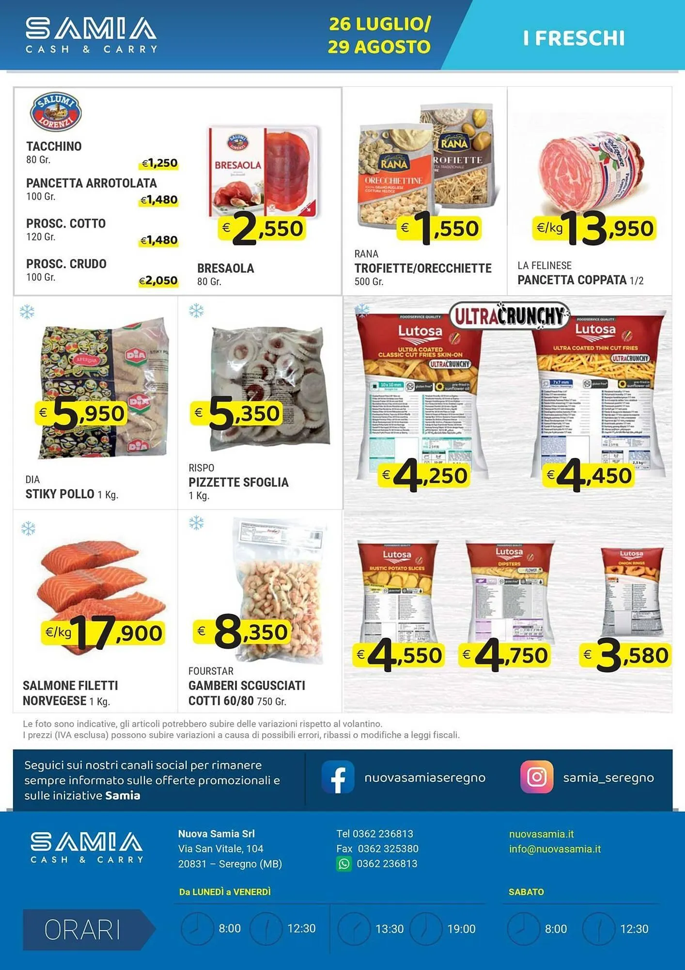 Volantino Samia Cash and Carry da 26 luglio a 29 agosto di 2025 - Pagina del volantino 8