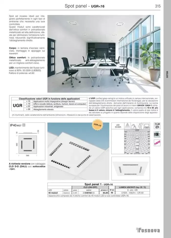 Fosnova LED 24/25 da 16 gennaio a 31 ottobre di 2025 - Pagina del volantino 317