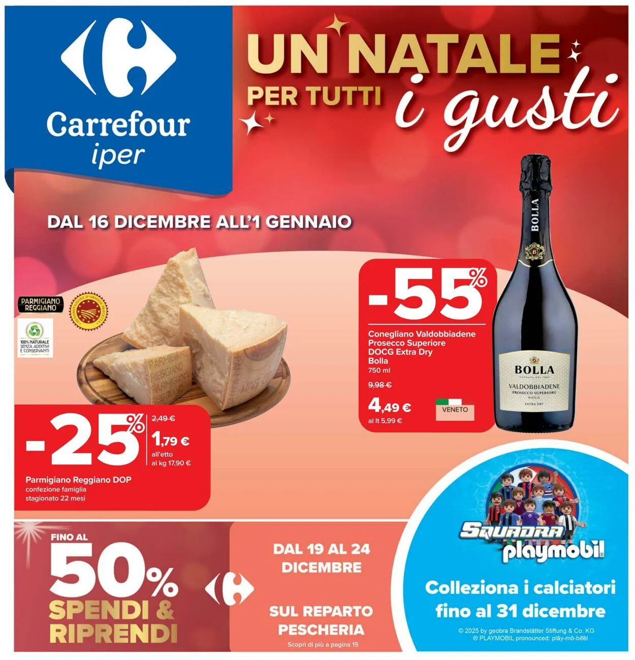 Carrefour Volantino attuale da 16 dicembre a 1 gennaio di 2026 - Pagina del volantino 1