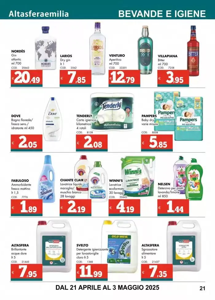 Speciale fast food da 22 aprile a 3 maggio di 2025 - Pagina del volantino 21