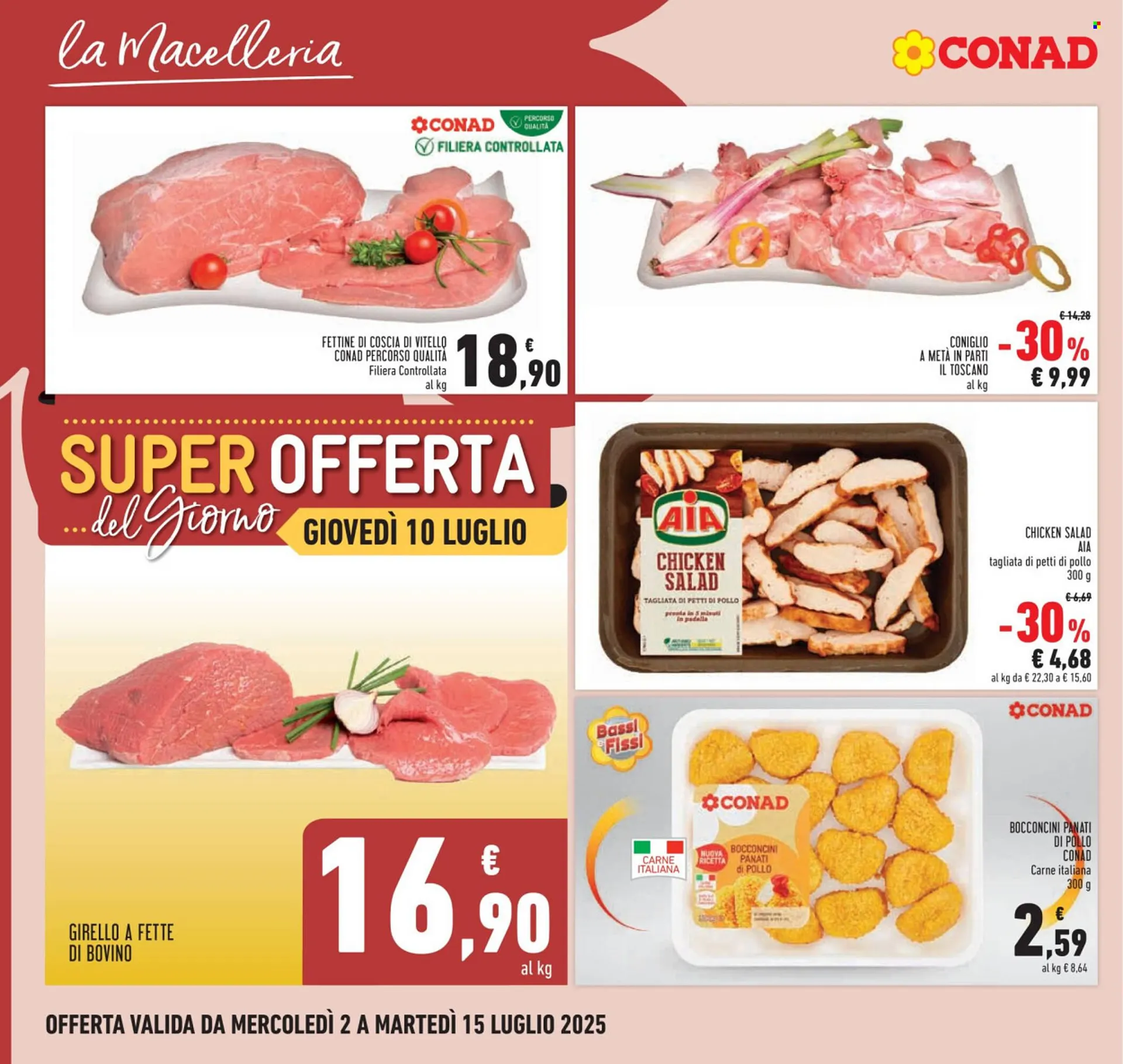 Volantino Conad da 2 luglio a 15 luglio di 2025 - Pagina del volantino 10