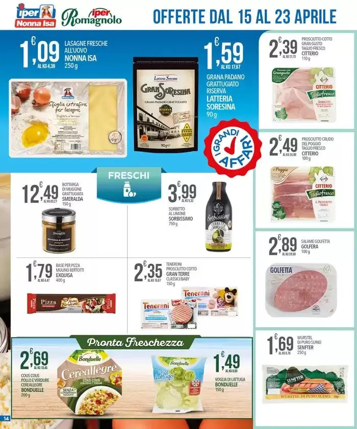 Buona Pasqua da 15 aprile a 23 aprile di 2025 - Pagina del volantino 14