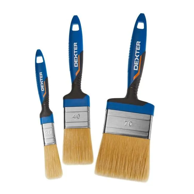 Set di pennelli 3 pezzi: 20-40-70 Universali DEXTER piatto