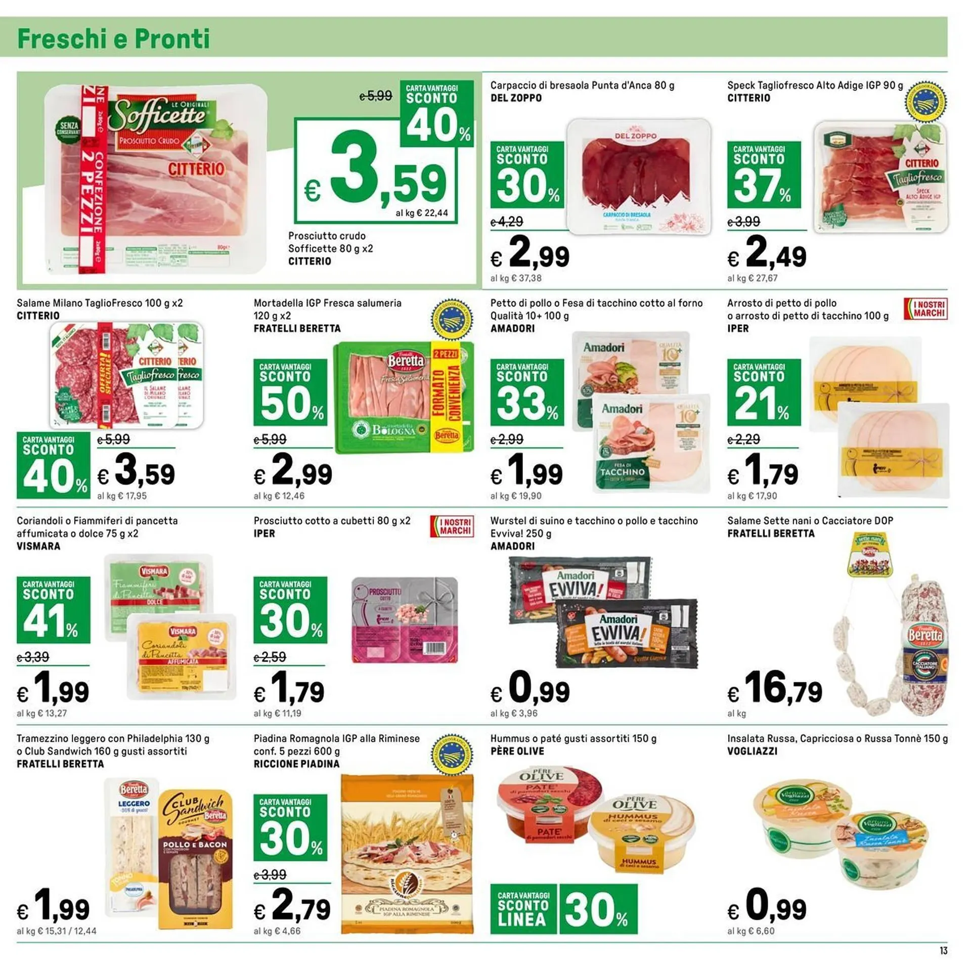 Volantino Iper La Grande da 7 gennaio a 18 gennaio di 2026 - Pagina del volantino 13