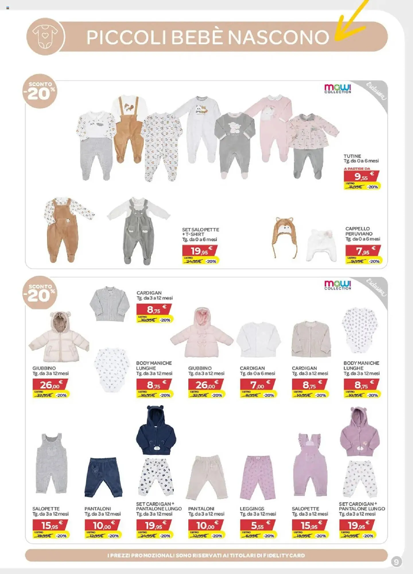 Volantino Bimbo Store da 16 ottobre a 19 novembre di 2025 - Pagina del volantino 9