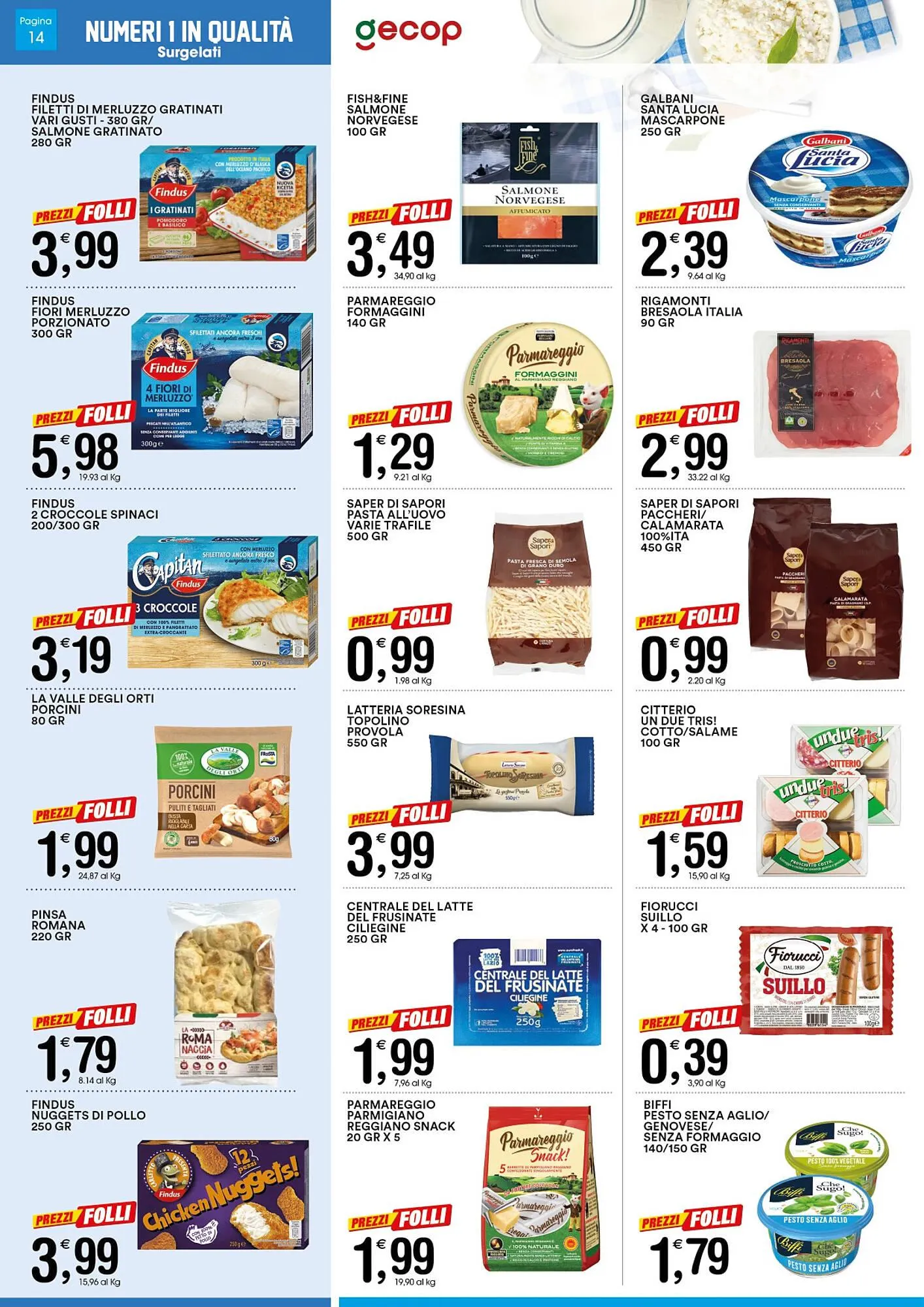Volantino Gecop da 2 ottobre a 15 ottobre di 2023 - Pagina del volantino 14