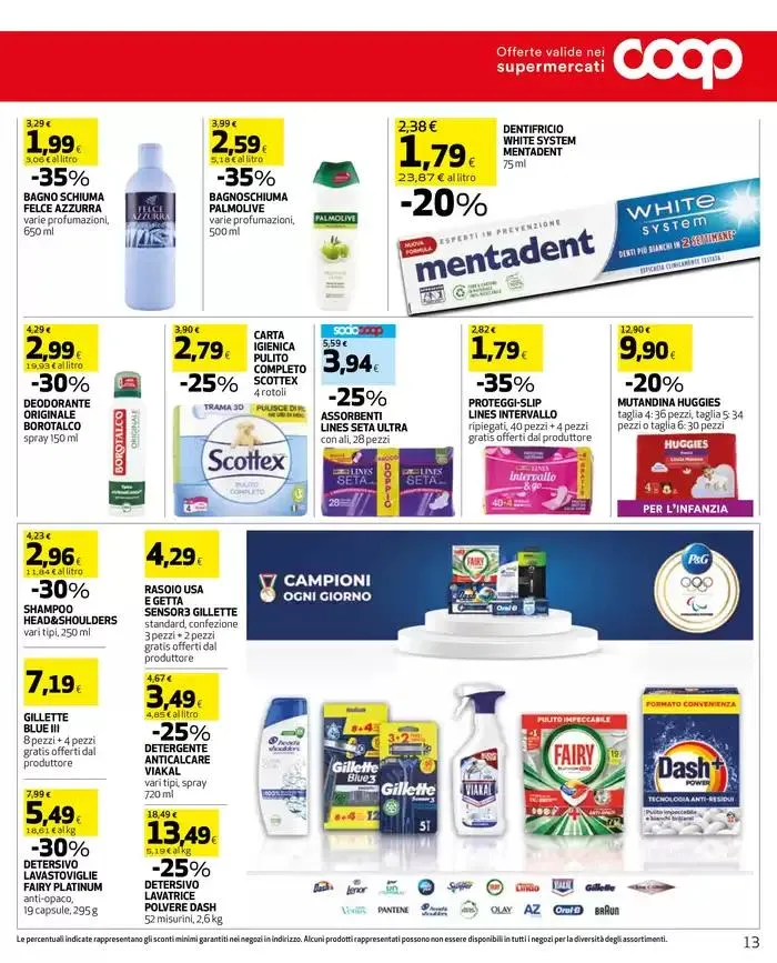 Conviene a te. Conviene a tutti! da 23 aprile a 7 maggio di 2025 - Pagina del volantino 13