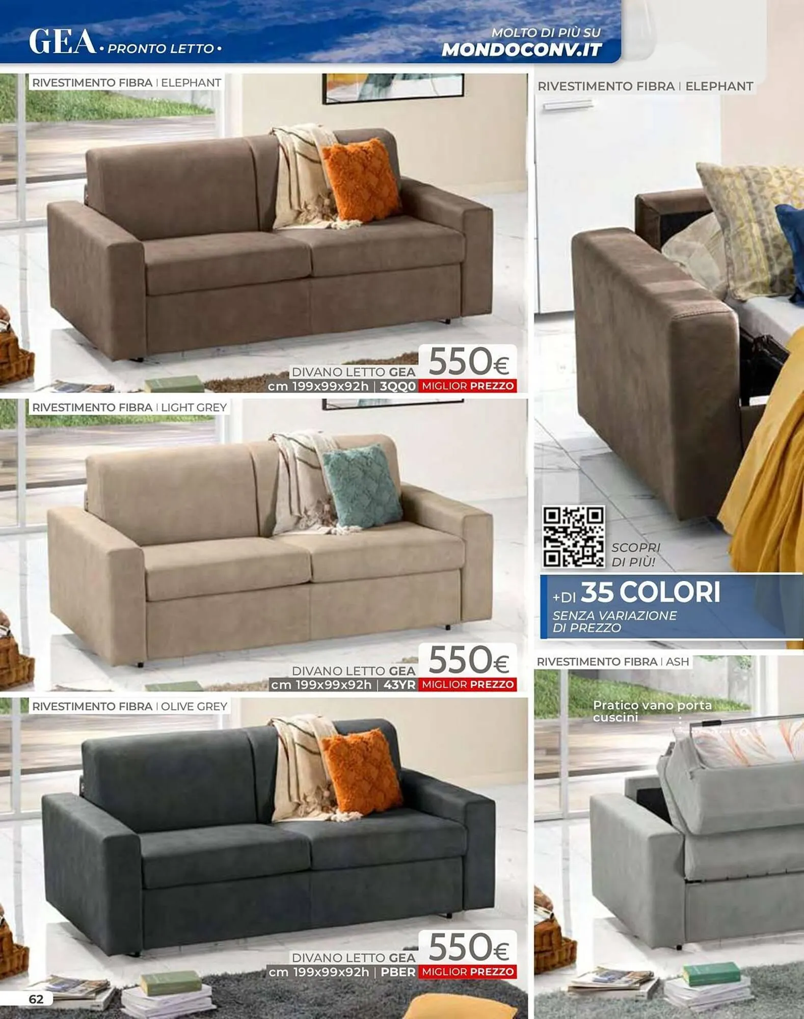 Volantino Mondo Convenienza da 1 luglio a 22 settembre di 2025 - Pagina del volantino 64