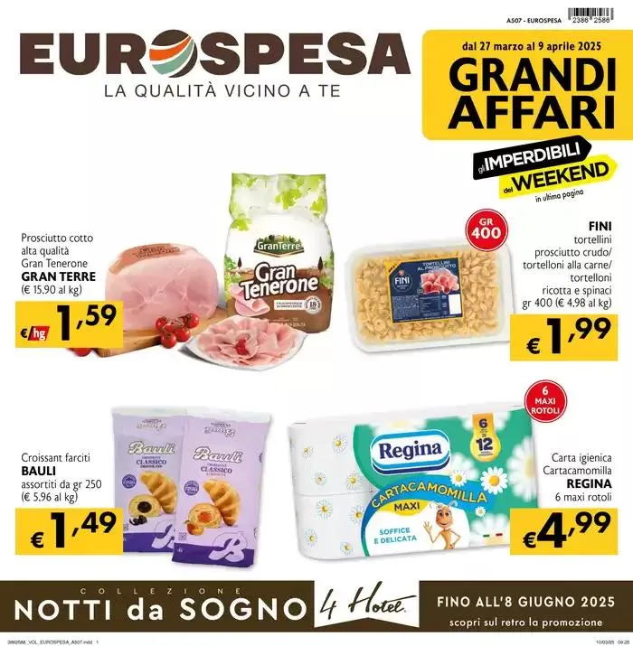 Grandi affari da 1 aprile a 9 aprile di 2025 - Pagina del volantino 1