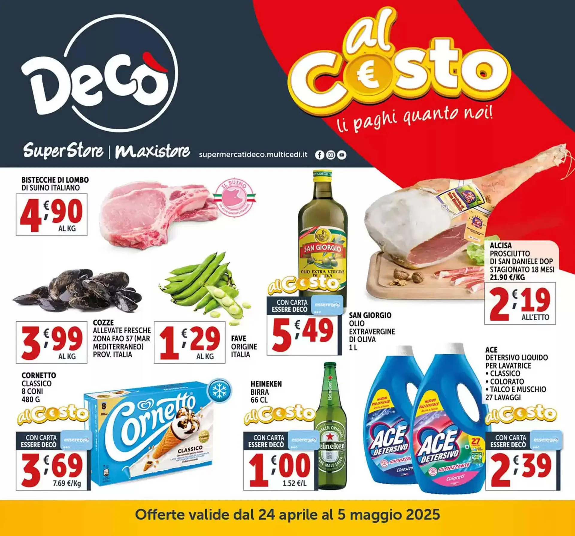 Volantino Deco Maxistore da 24 aprile a 5 maggio di 2025 - Pagina del volantino 1