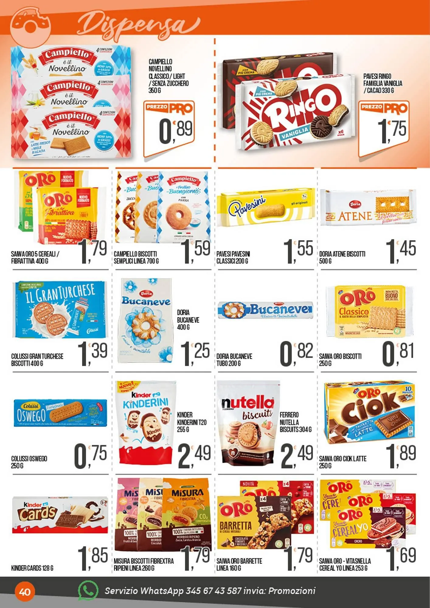 Volantino Cash pro da 24 marzo a 6 aprile di 2025 - Pagina del volantino 40