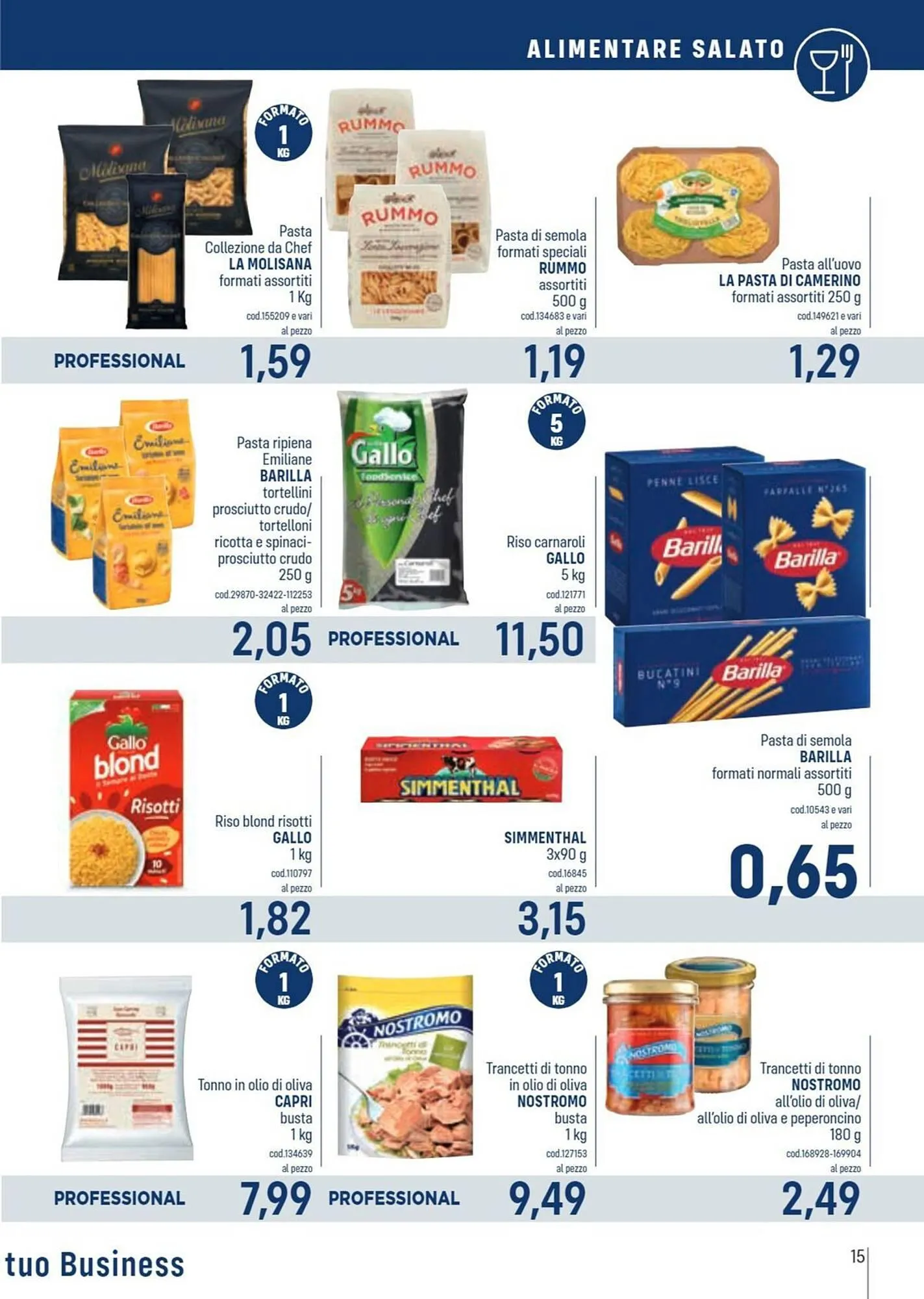 Volantino Talento Professional Store da 25 marzo a 7 aprile di 2024 - Pagina del volantino 15