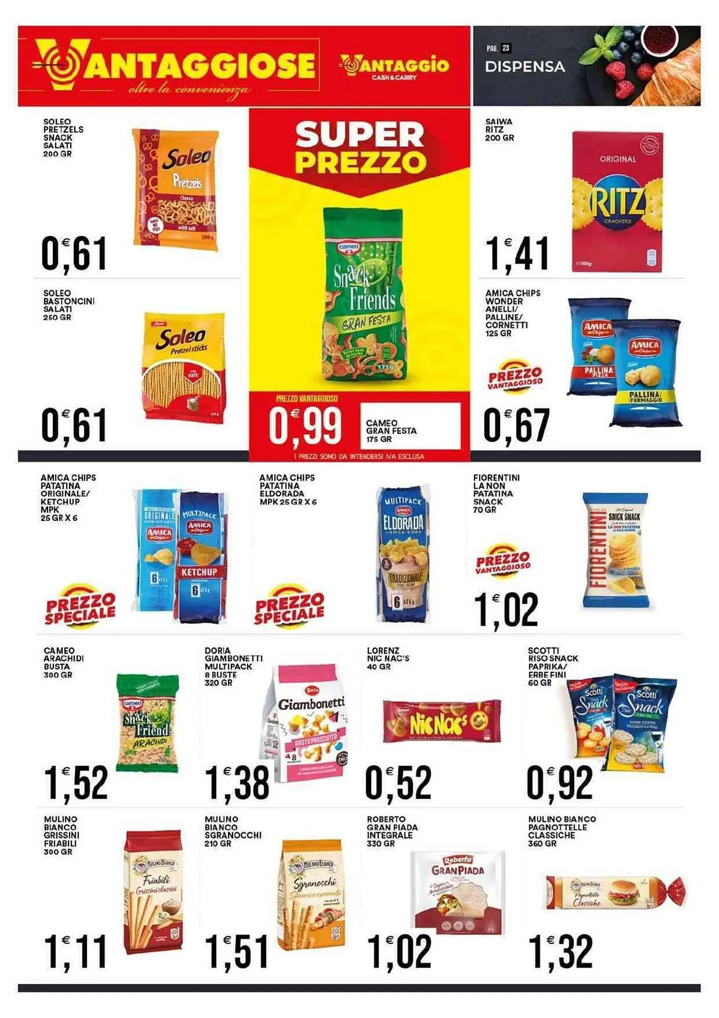Volantino Vantaggio Cash&Carry da 4 maggio a 16 maggio di 2026 - Pagina del volantino 24