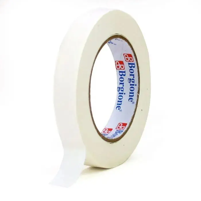 4 nastri adesivi in carta borgione - m 50x1,9 cm h