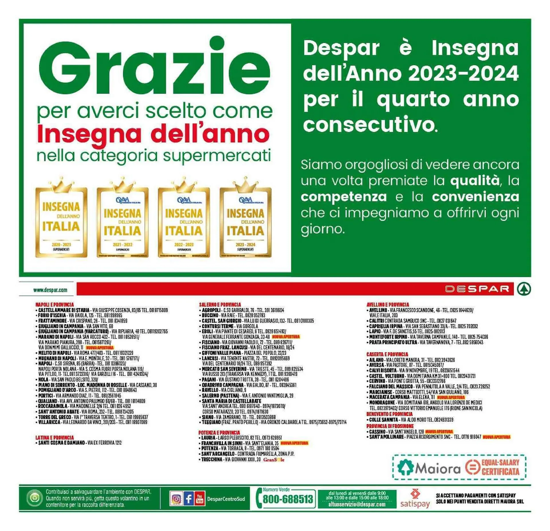 Volantino Despar da 27 dicembre a 7 gennaio di 2024 - Pagina del volantino 25
