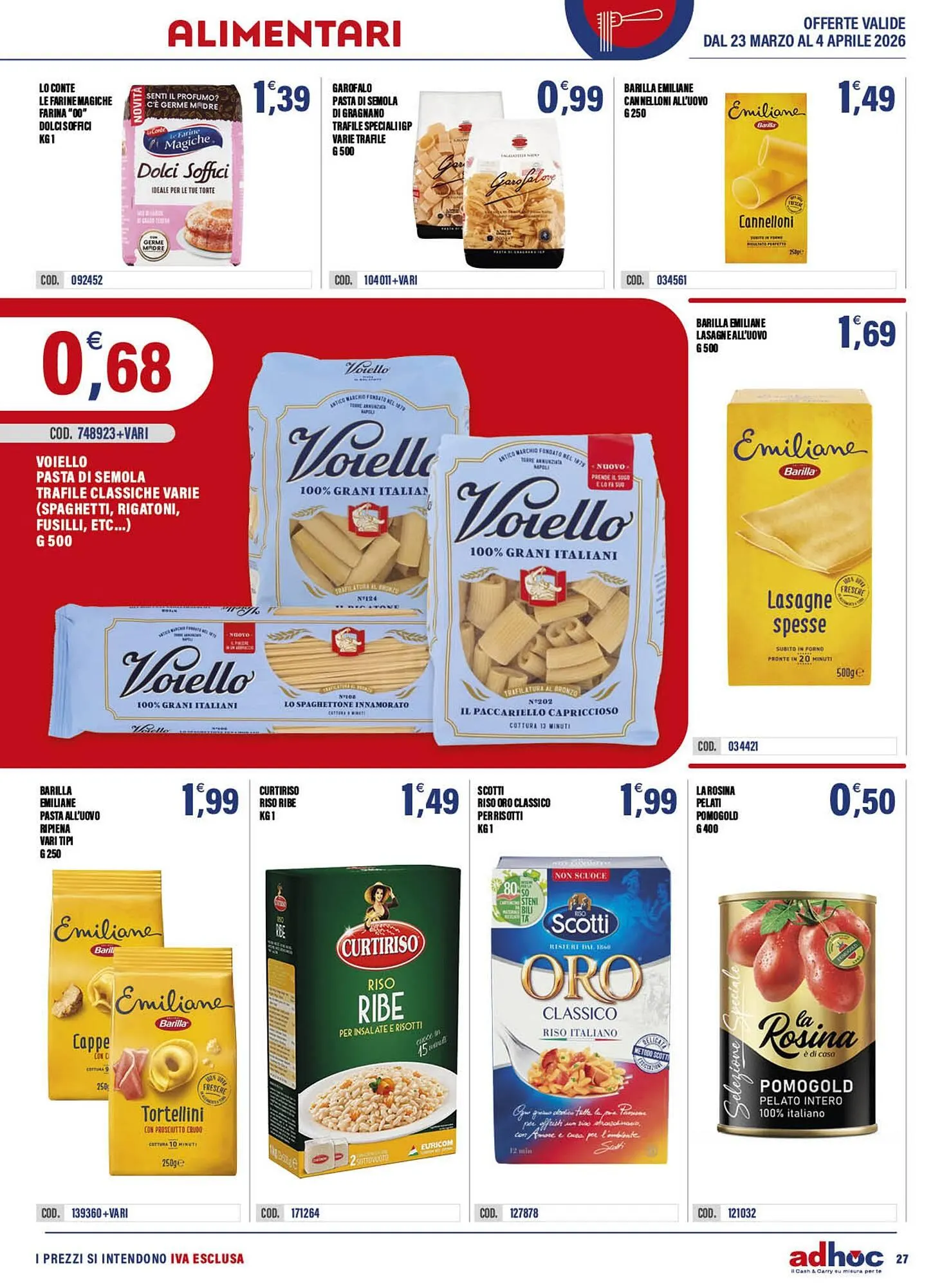 Volantino Adhoc da 23 marzo a 4 aprile di 2026 - Pagina del volantino 27