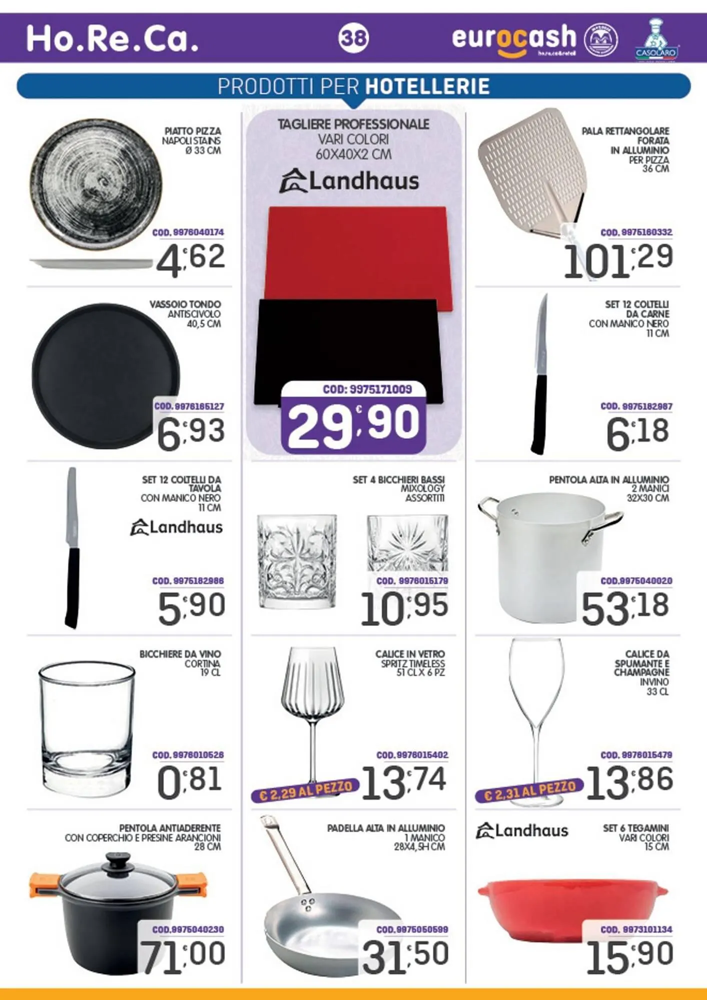 Volantino Eurocash da 29 settembre a 12 ottobre di 2025 - Pagina del volantino 38