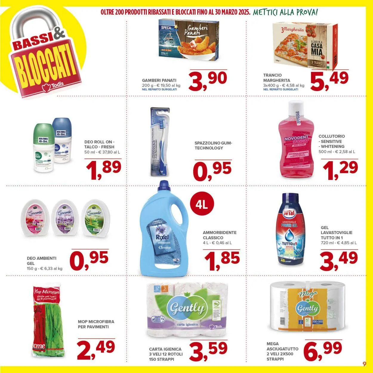 Todis Volantino attuale da 19 marzo a 2 aprile di 2025 - Pagina del volantino 9