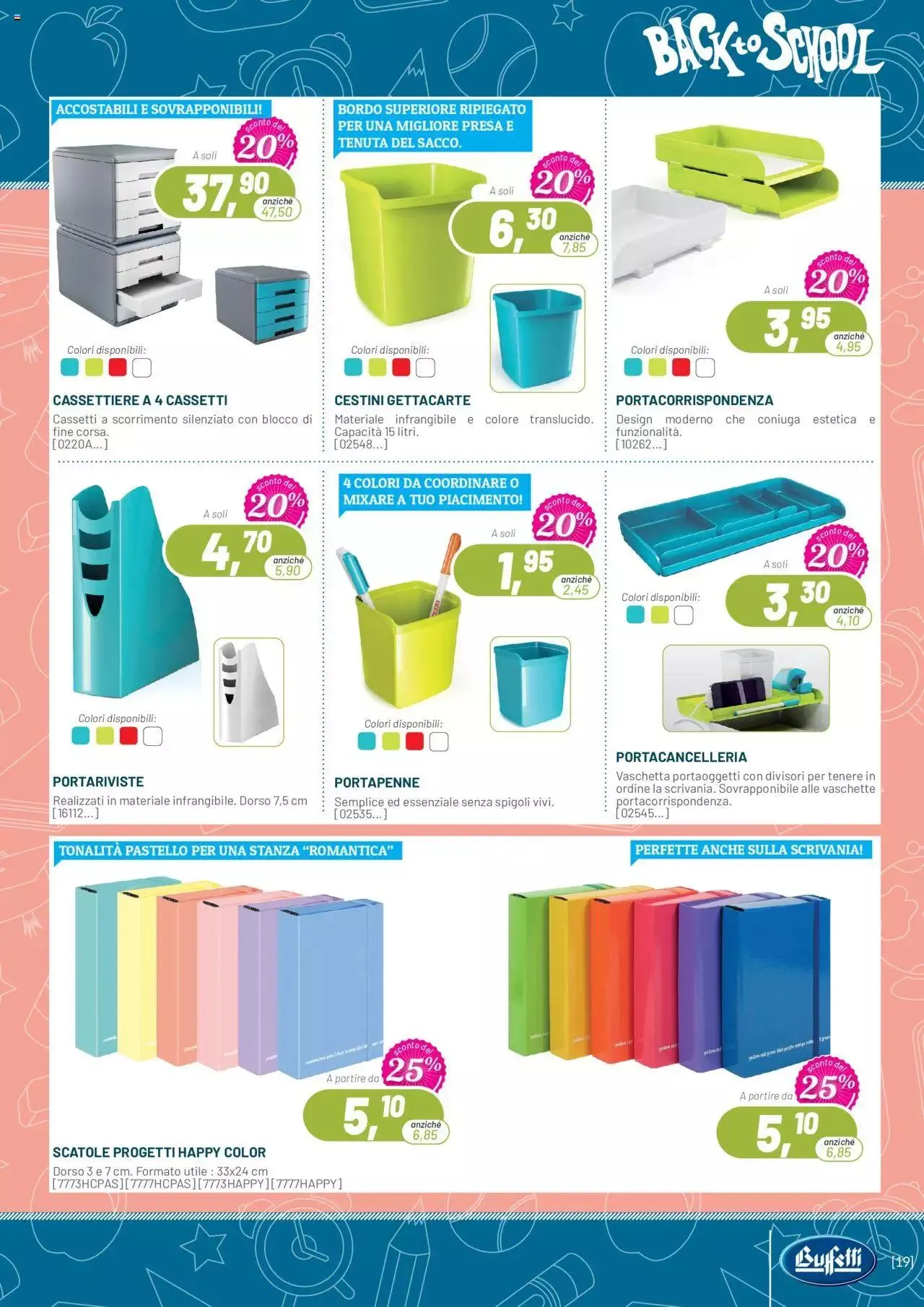 Volantino Buffetti da 1 luglio a 30 settembre di 2024 - Pagina del volantino 19