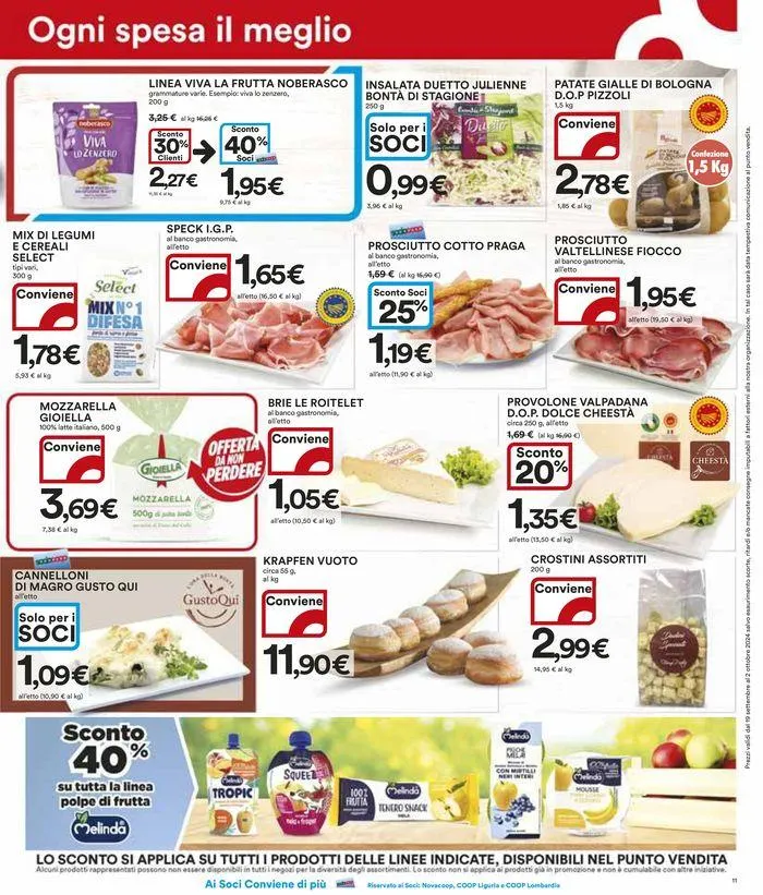 Dal 19 settembre al 2 ottobre 2024 da 19 settembre a 2 ottobre di 2024 - Pagina del volantino 11