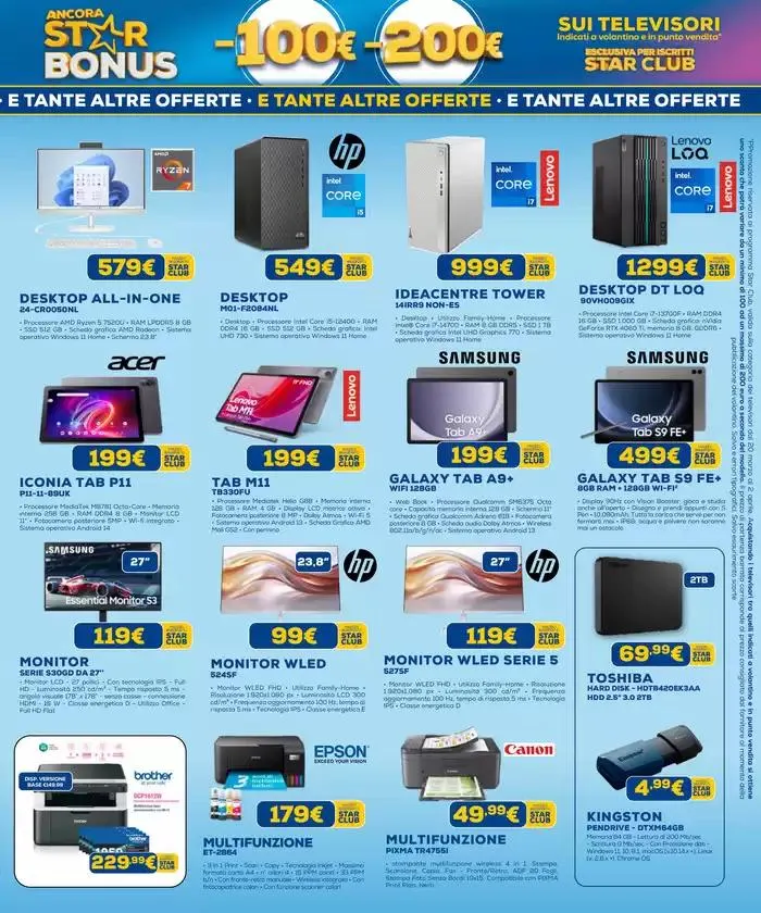 Star Bonus continua da 20 marzo a 2 aprile di 2025 - Pagina del volantino 18