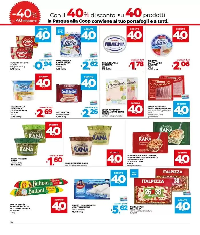 Una pasqua di sorprese da 10 aprile a 22 aprile di 2025 - Pagina del volantino 10