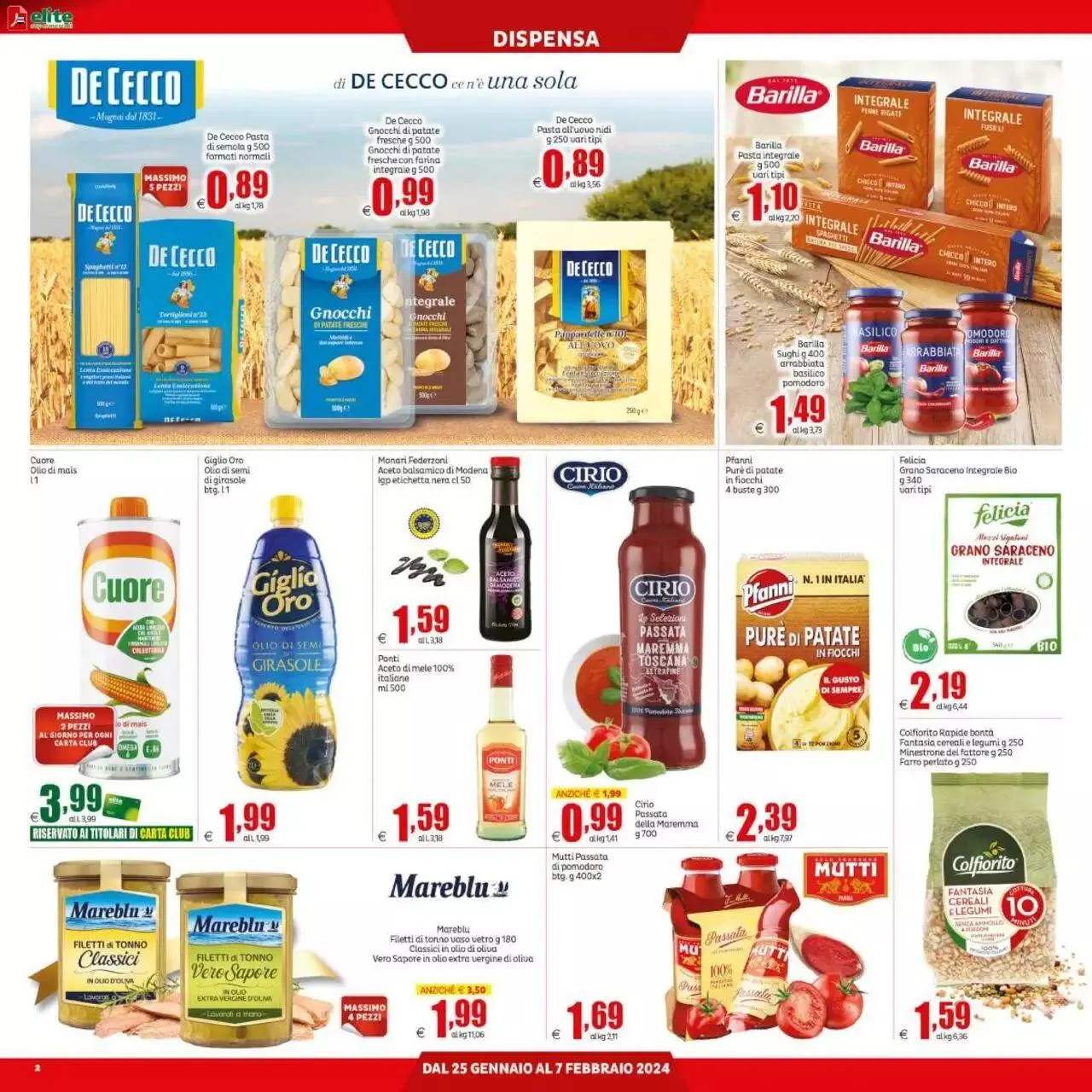 Volantino Elite Supermercati da 25 gennaio a 7 febbraio di 2024 - Pagina del volantino 2