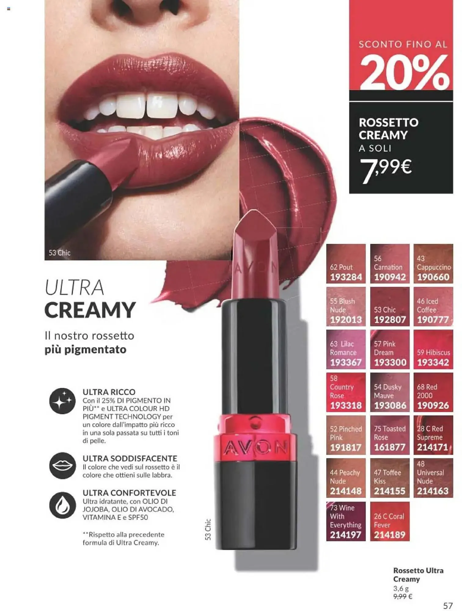Volantino Avon da 1 settembre a 30 settembre di 2025 - Pagina del volantino 57