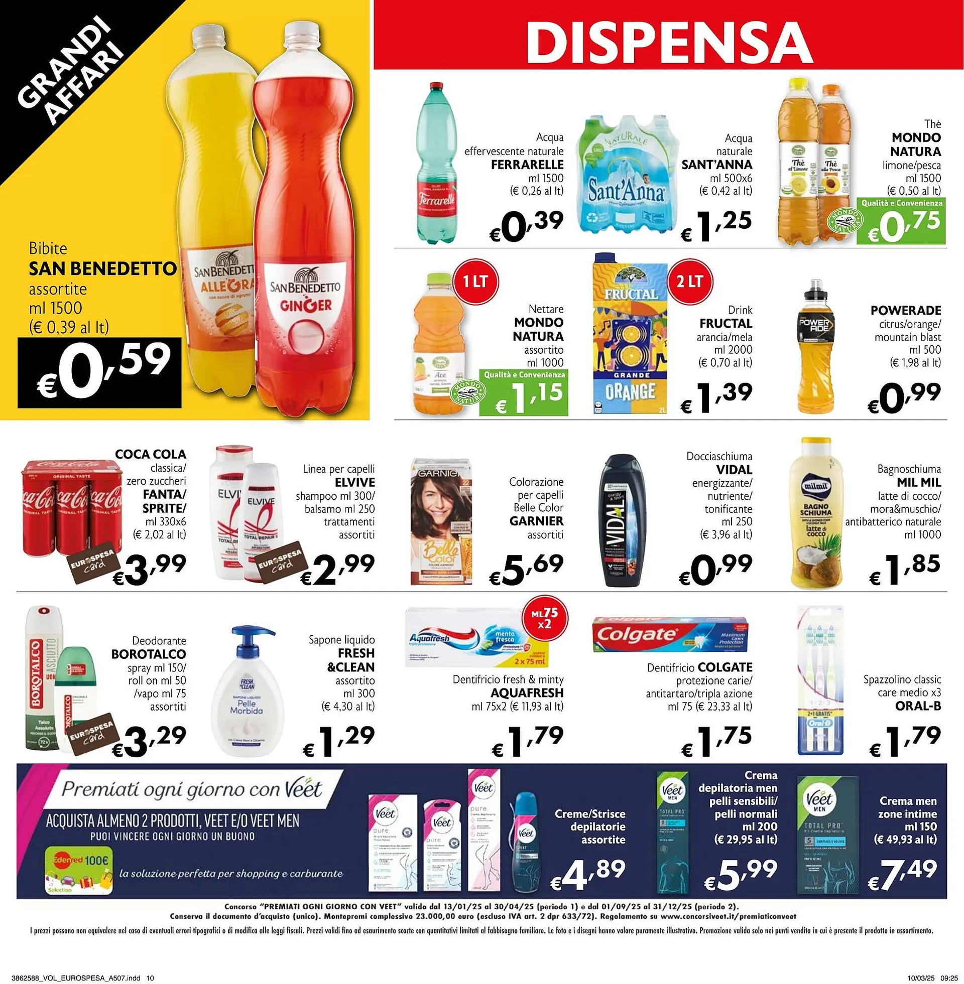 Volantino Eurospesa da 27 marzo a 9 aprile di 2025 - Pagina del volantino 10