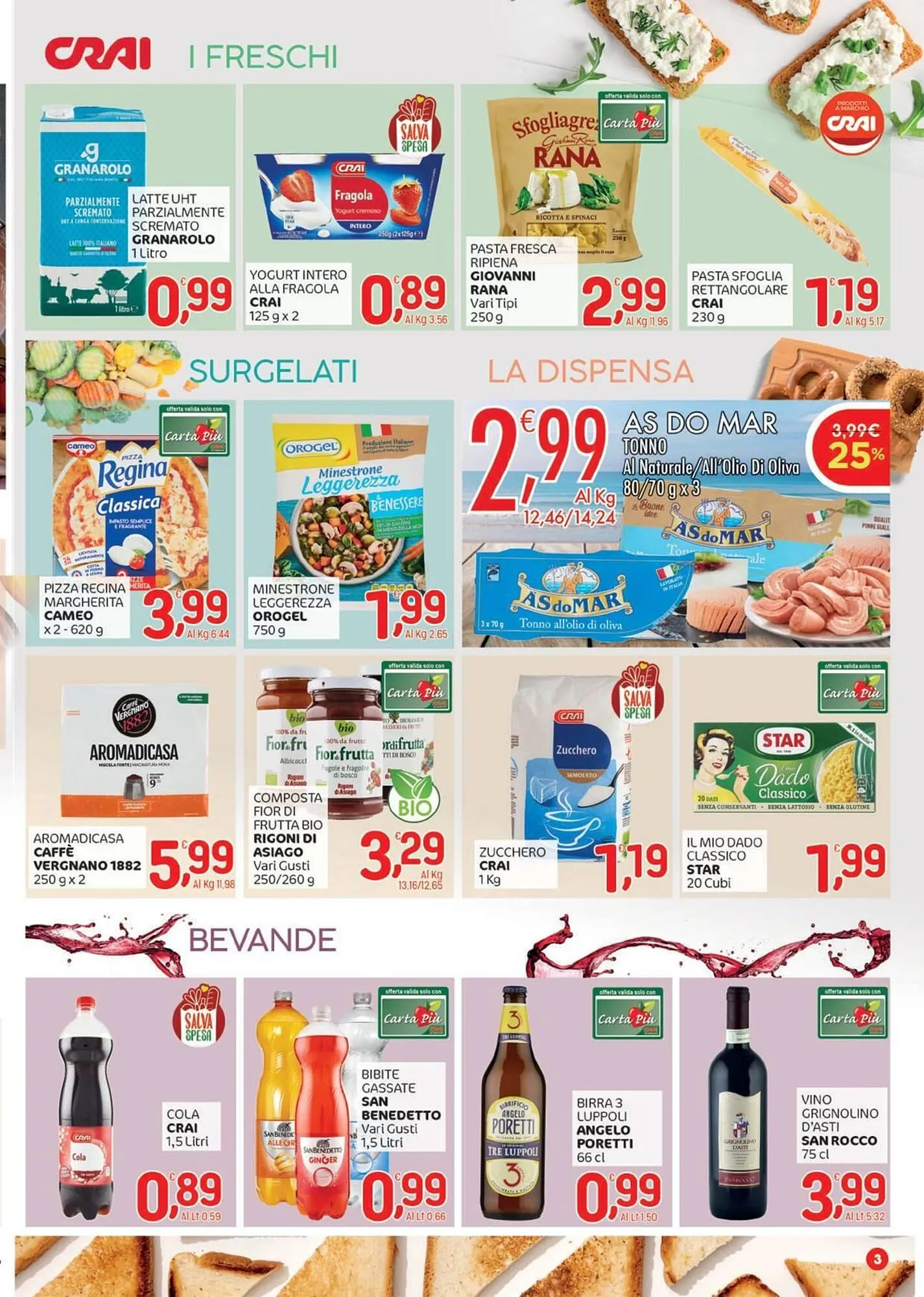 Volantino Crai da 2 gennaio a 7 gennaio di 2026 - Pagina del volantino 3