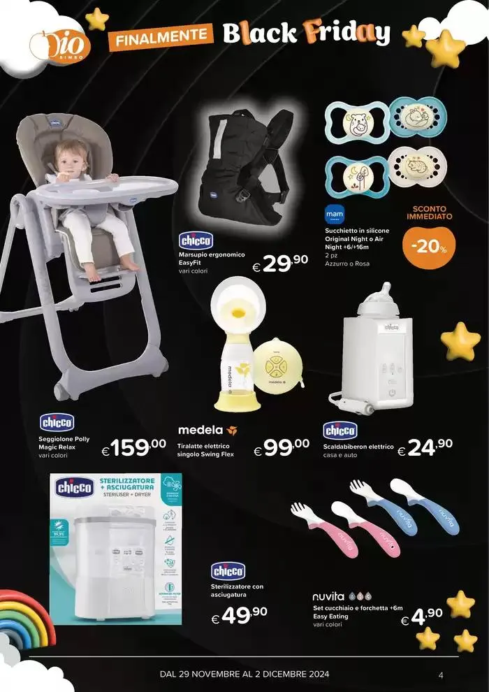 Finalmente Black friday  da 29 novembre a 2 dicembre di 2024 - Pagina del volantino 4