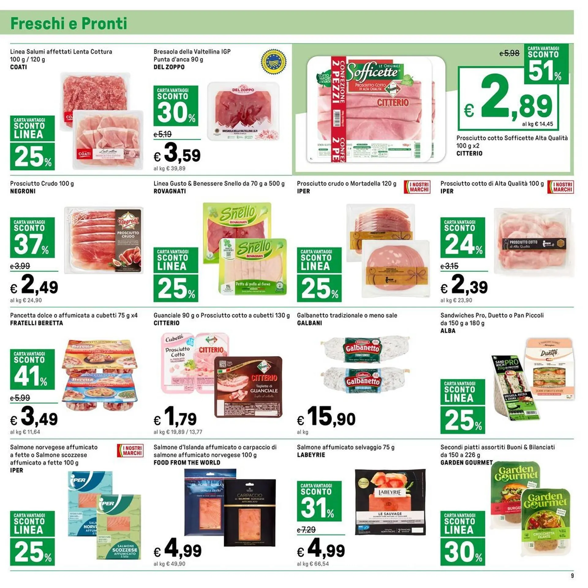 Volantino Iper La Grande da 23 maggio a 2 giugno di 2025 - Pagina del volantino 9