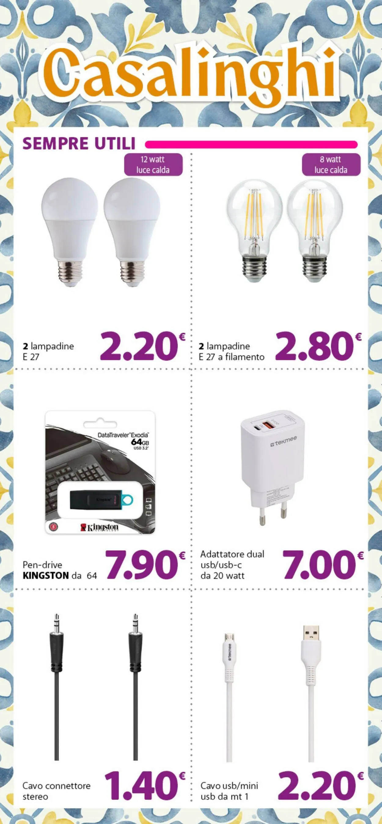 Famila Volantino attuale da 11 agosto a 21 settembre di 2025 - Pagina del volantino 20