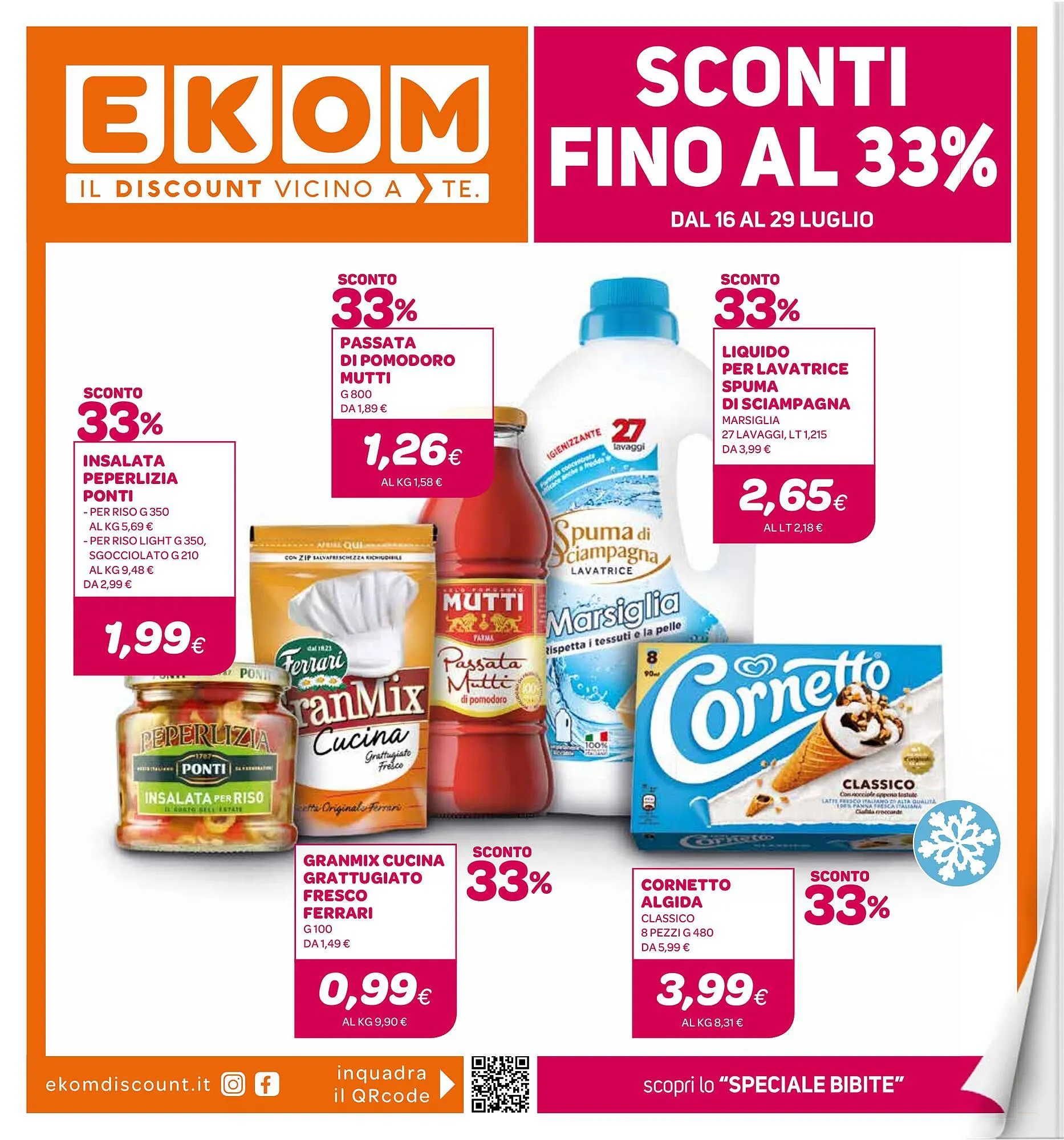 Volantino Ekom da 16 luglio a 21 luglio di 2024 - Pagina del volantino 1