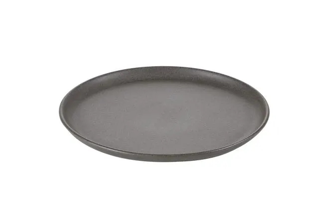 SOUL COAL Piatto per dolci grigio scuro
