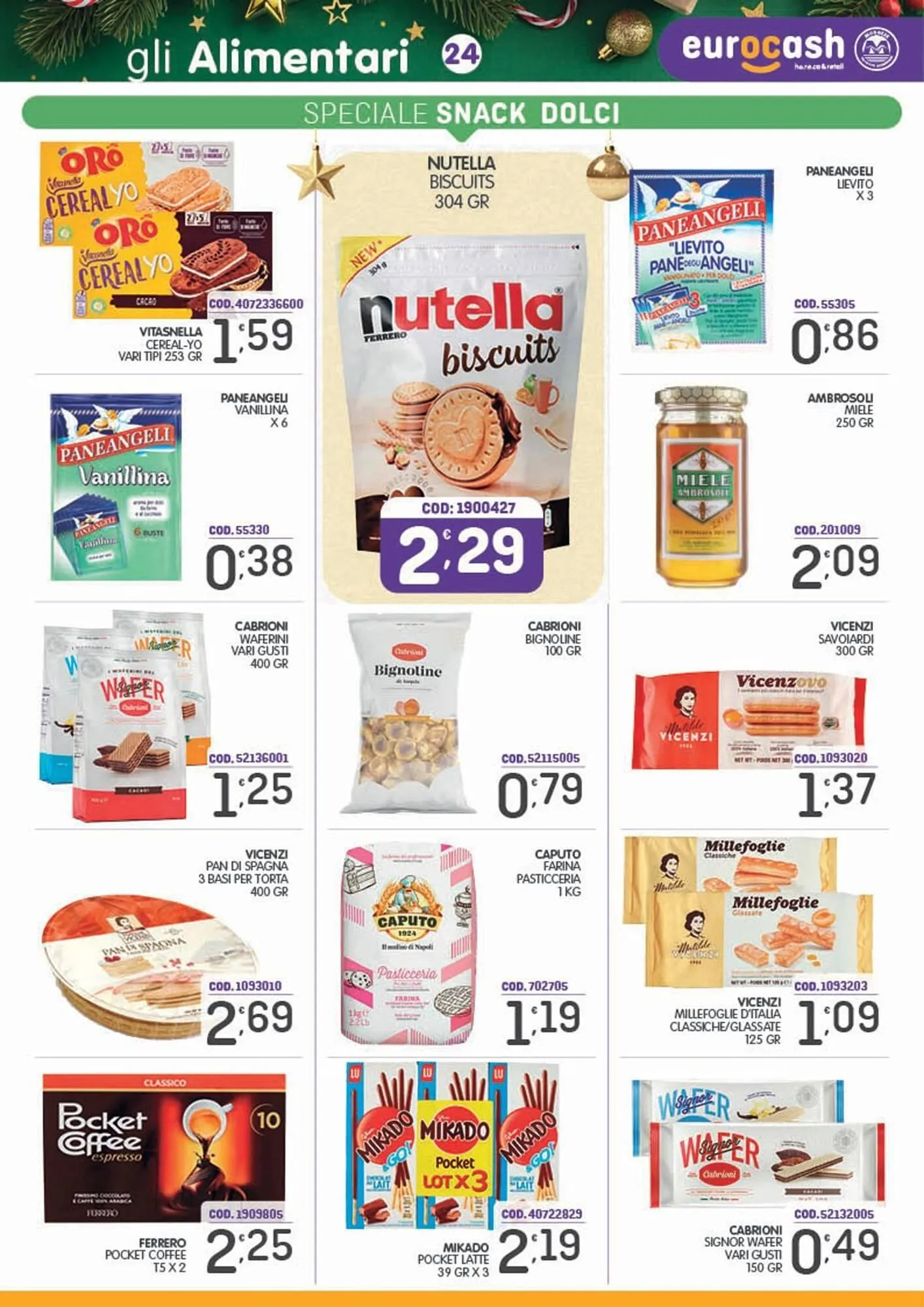 Volantino Eurocash da 8 dicembre a 24 dicembre di 2025 - Pagina del volantino 24