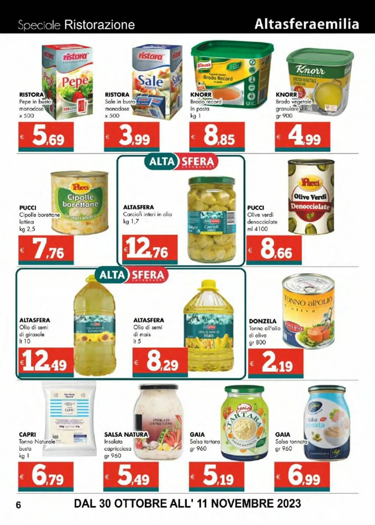 Volantino Altasfera da 30 ottobre a 11 novembre di 2023 - Pagina del volantino 6