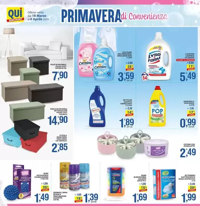 Primavera di convenienza da 18 marzo a 6 aprile di 2025 - Pagina del volantino 5