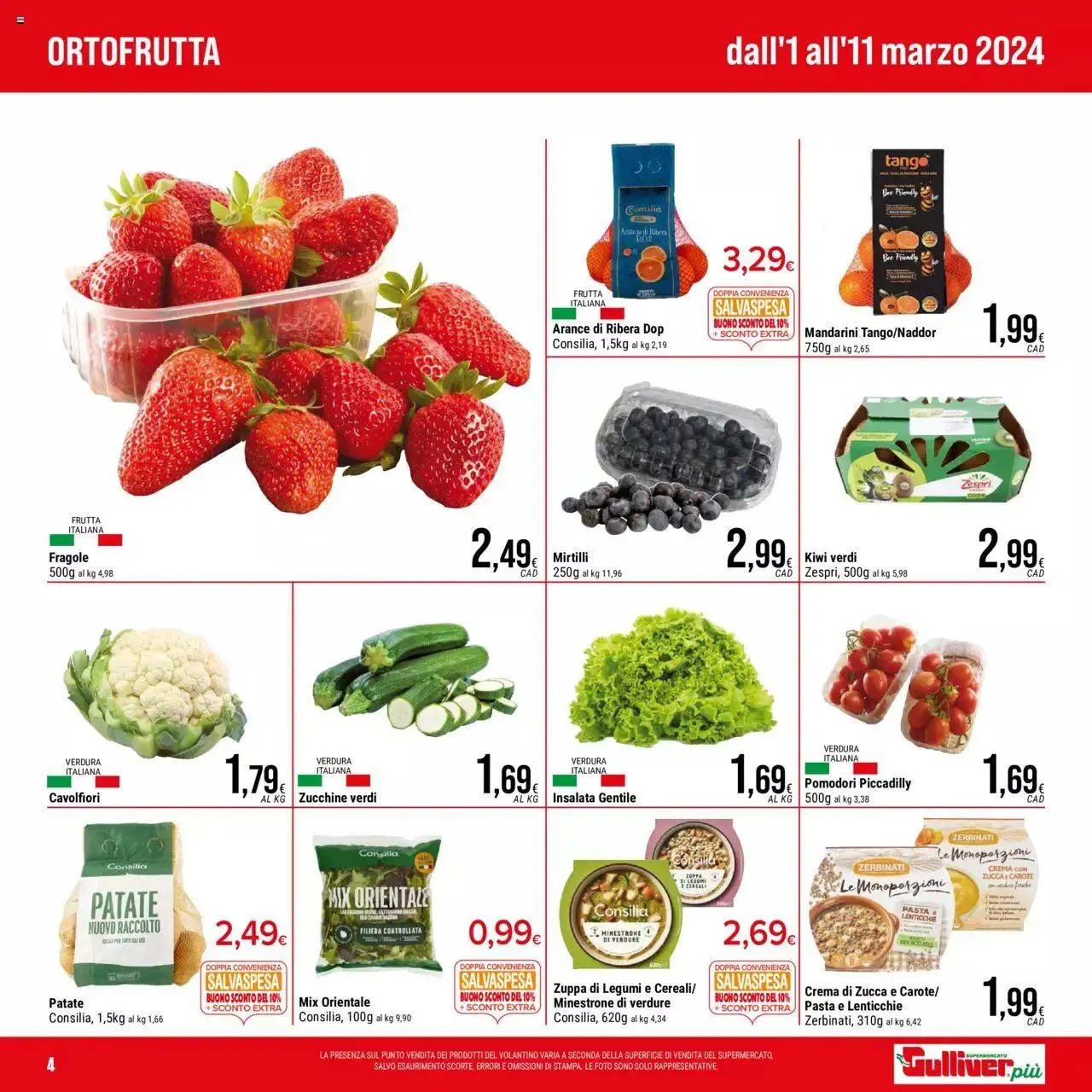 Volantino Gulliver Più Grandi da 1 marzo a 11 marzo di 2024 - Pagina del volantino 4