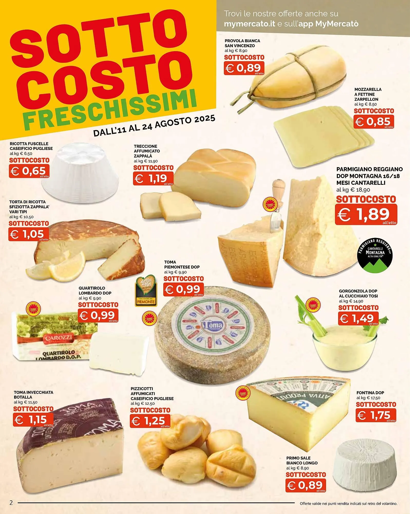 Volantino Mercatò Big da 11 agosto a 24 agosto di 2025 - Pagina del volantino 2