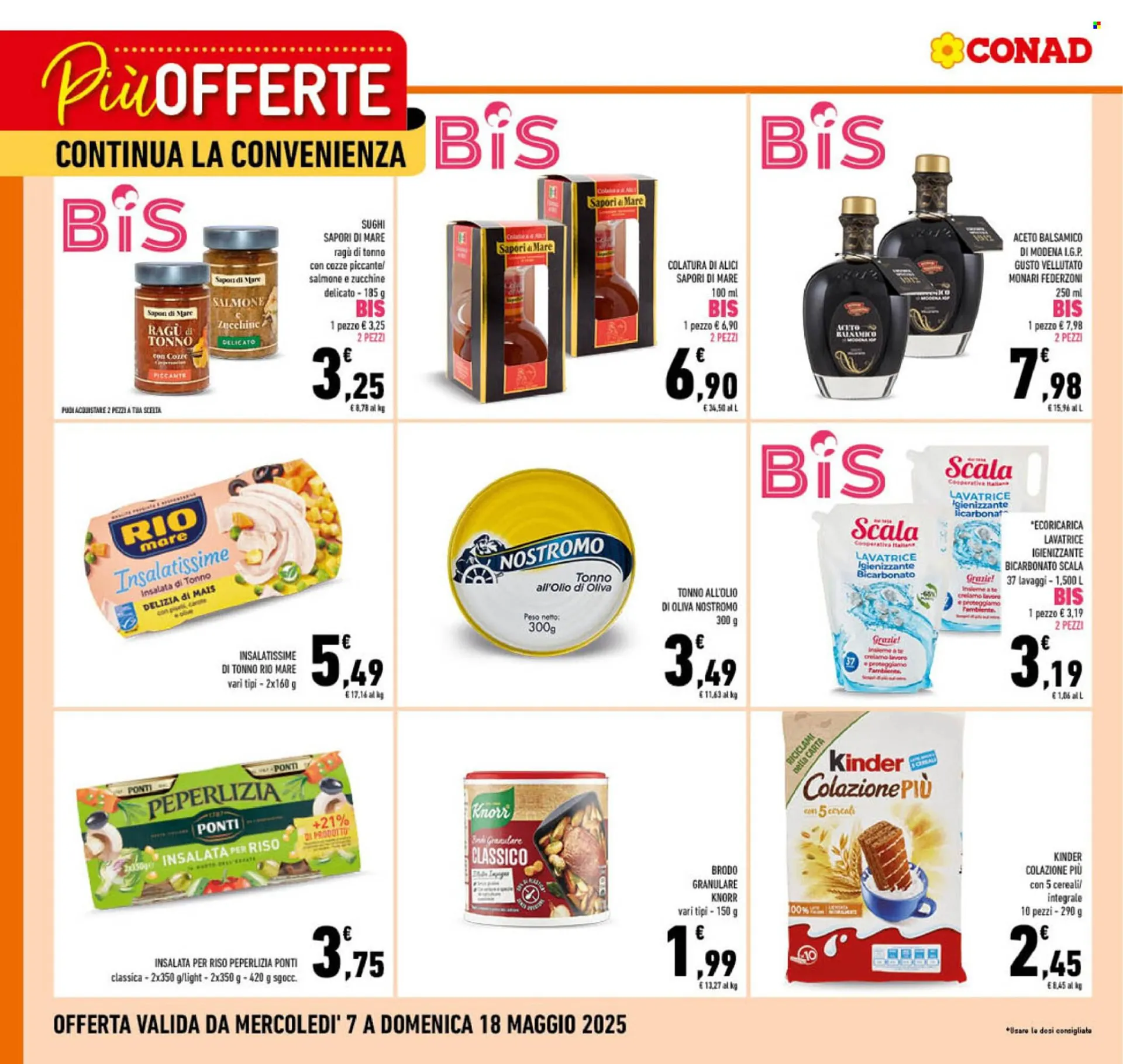 Volantino Conad da 7 maggio a 18 maggio di 2025 - Pagina del volantino 1