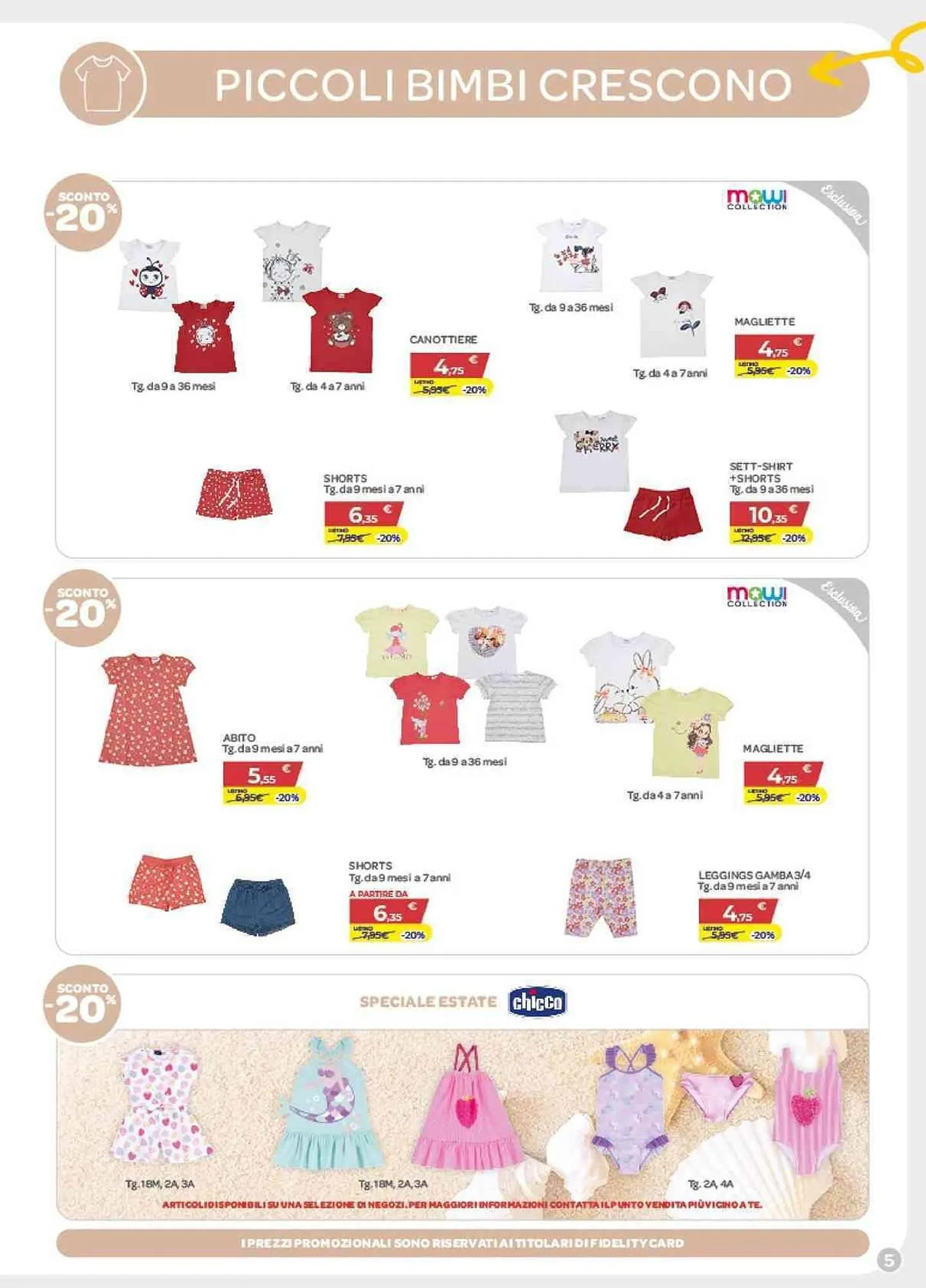 Volantino Bimbo Store da 29 maggio a 25 giugno di 2025 - Pagina del volantino 5