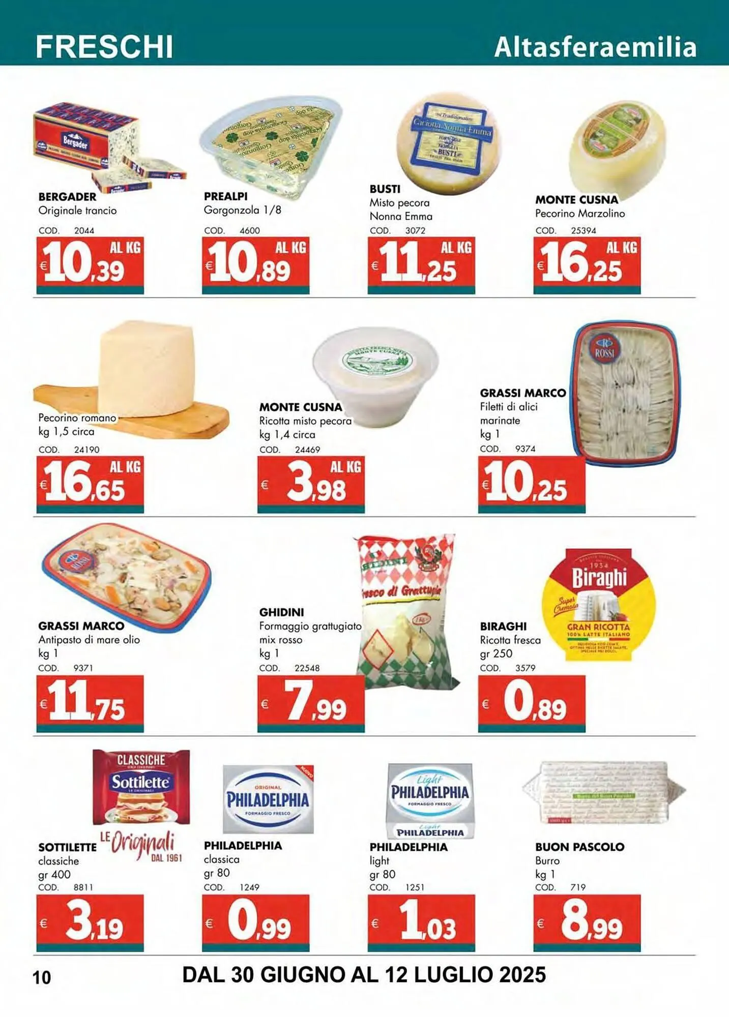 Volantino Altasfera da 30 giugno a 12 luglio di 2025 - Pagina del volantino 10