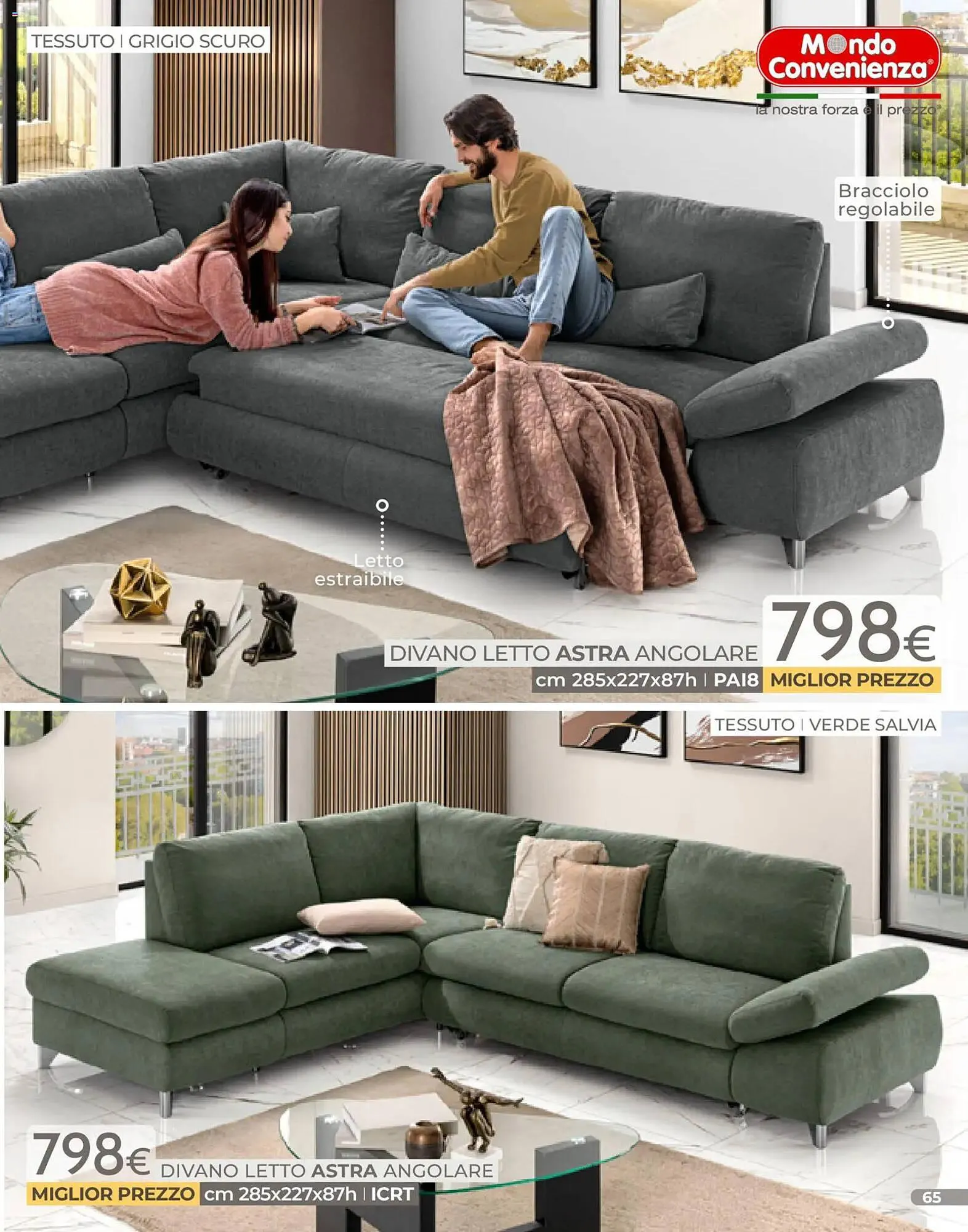 Volantino Mondo Convenienza da 4 gennaio a 31 gennaio di 2026 - Pagina del volantino 65