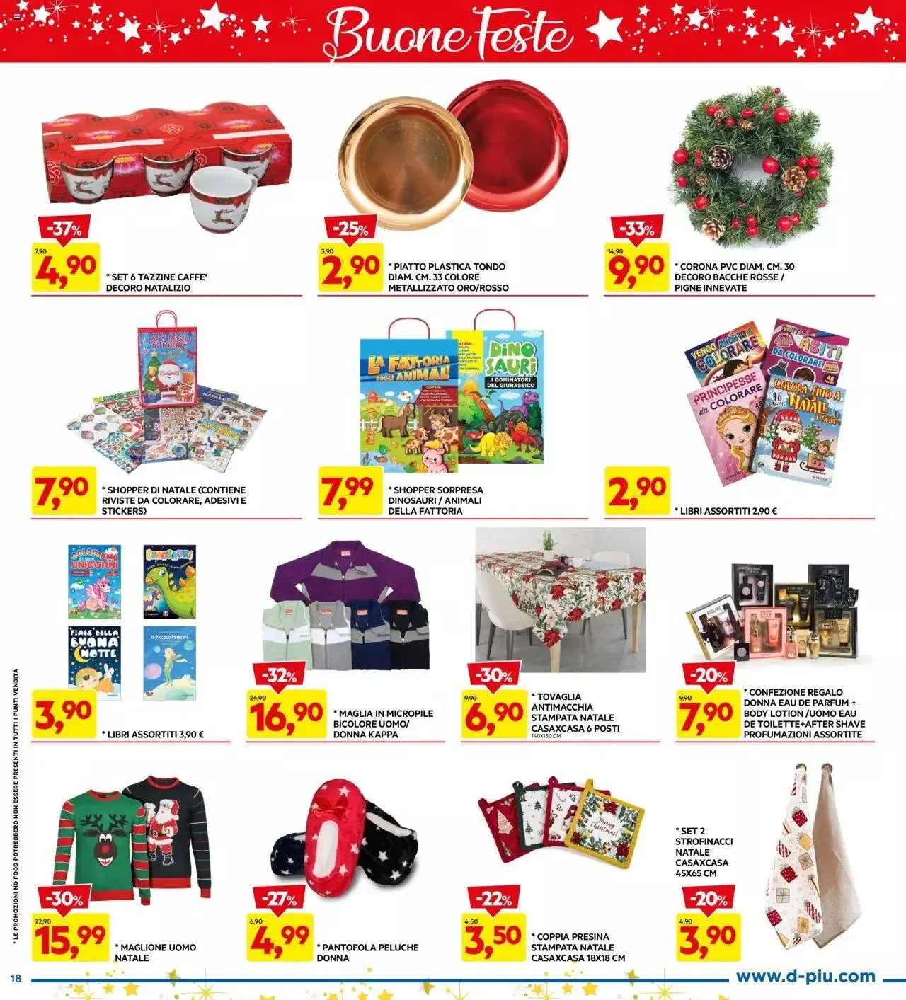 Volantino D Più da 4 dicembre a 17 dicembre di 2023 - Pagina del volantino 18