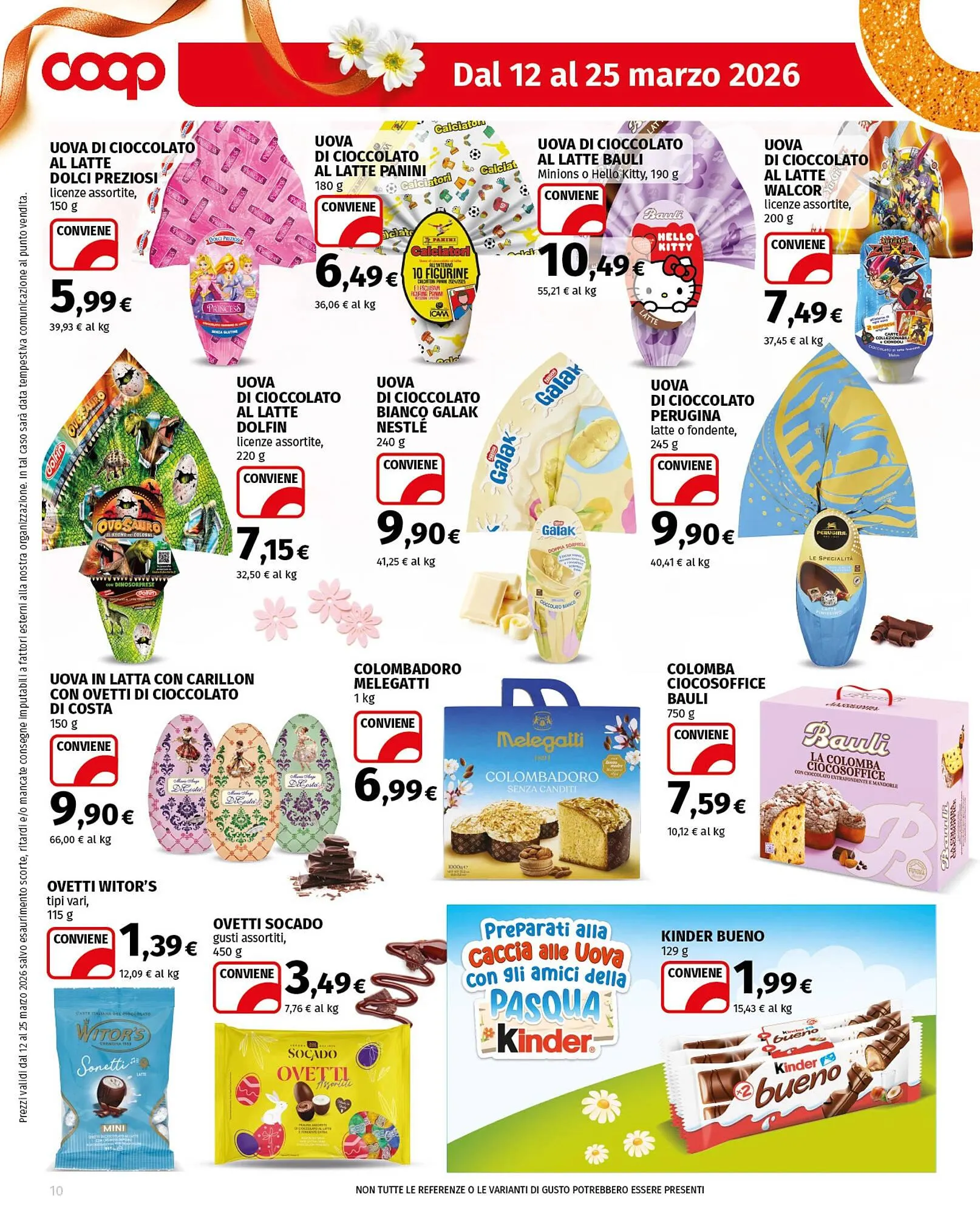 Volantino Coop da 12 marzo a 25 marzo di 2026 - Pagina del volantino 10