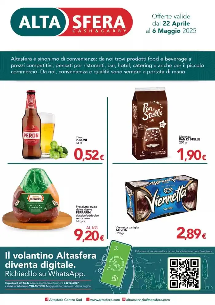 Offerte valide dal 22 Aprile al 6 Maggio 2025 da 22 aprile a 6 maggio di 2025 - Pagina del volantino 1