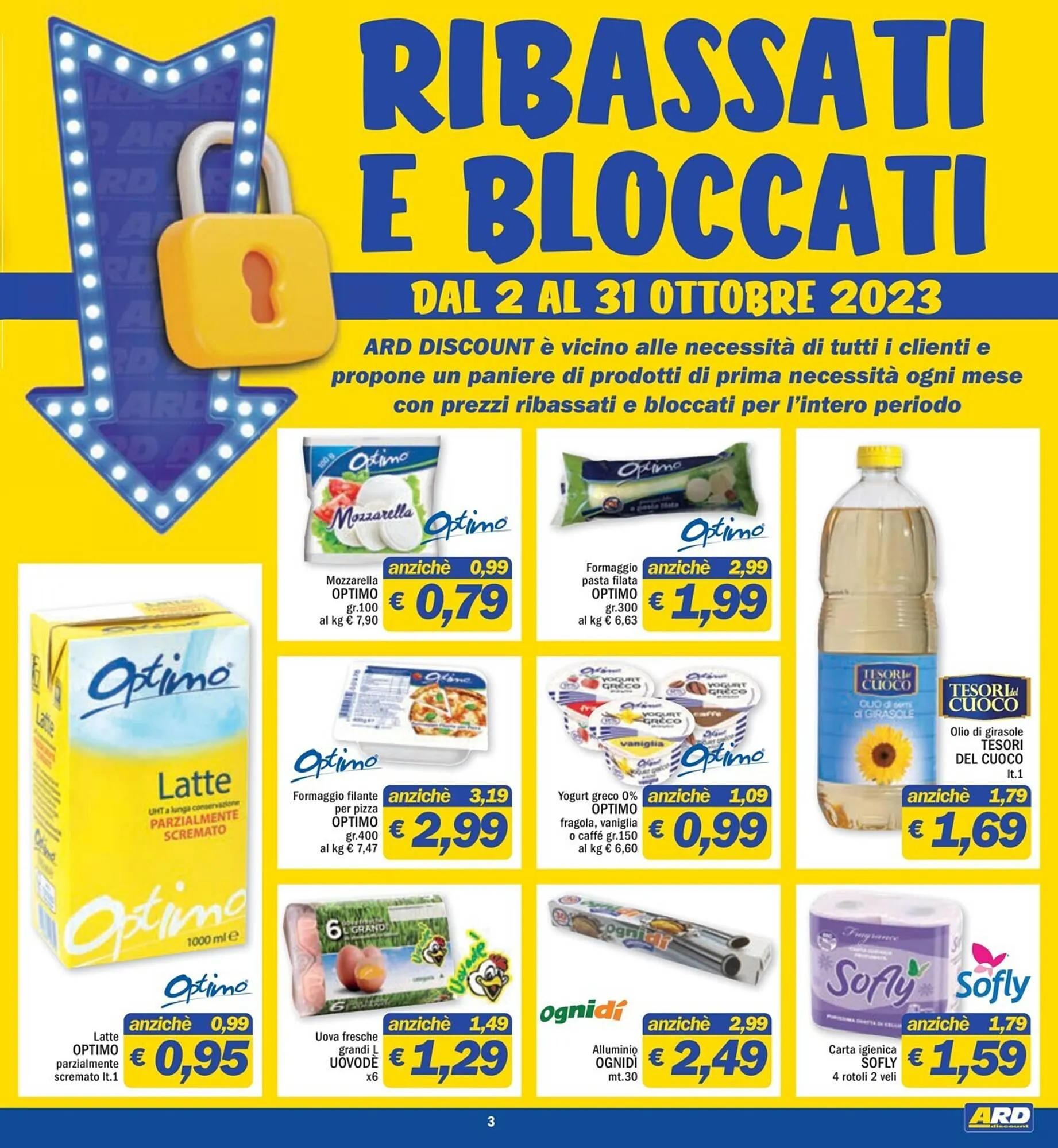 Volantino Ard Discount da 12 ottobre a 22 ottobre di 2023 - Pagina del volantino 3